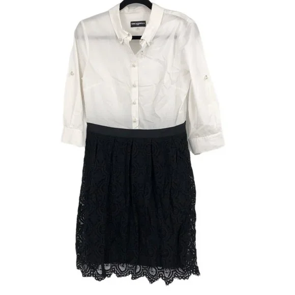 Karl Lagerfeld | Dresses | Karl Lagerfeld Black White Mini Dress Classic Style | Poshmark Karl Lagerfeld | Dresses | Karl Lagerfeld Black White Mini Dress Classic Style | Poshmark